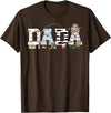 O-Fish-Ally 1st Birthday Matching Family Mom Dad Dada 1st Birthday Fishing T-Shirt - Brown