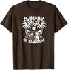 Bahamas - Animals - Attraction SWIMMING PIGS OF BAHAMAS - Bahamas T-Shirt - Brown