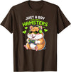 Boys Hamster T-Shirt - Brown