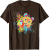 Funny Hamster T for Boys, Girls, Men, Women & Kids Hamster T-Shirt - Brown