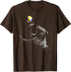 Grizzly Bear Volleyball Bump Set Spike Player Sport Game Tee T-Shirt - Brown