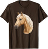 Palomino Horse Designs Palomino Horse T-Shirt - Brown