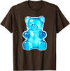 Urban Empyre Blue Gummy Bear Candy T-Shirt - Brown