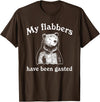My Flabbers Bear, Bear Funny, Gasted Bear Flabbers My Flabbers Have Been Gasted, Funny Graphic, Bear Art Cute T-Shirt - Brown