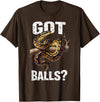 Royal Ball Python Supplies Snake Owner Herpetology Funny Ball Python Lover Balls Reptile Keeper Snake Owners T-Shirt - Brown
