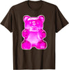 Urban Empyre Pink Gummy Bear Candy T-Shirt - Brown