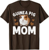 Guinea Pig Gift Guinea Pig Accessories & Stuff Cute Guinea Pig Art for Women Girl Adult Guinea Pig Lovers T-Shirt - Brown