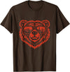 Bear Lover Merch Bear Sunglasses - Bear Lover T-Shirt - Brown