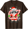 Funny Raccoon Christmas 67 Meme Tee PJm Men Women 67 Meme Polar Bear Funny Christmas PJm Men Women Family T-Shirt - Brown
