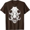 Hog Hunter Skull Co. Hog Hunter Skull Hunting Wild Hog Pigs T-Shirt - Brown