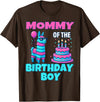 gaming gamer Birthday Llama Pinata Family Apparel Mommy Birthday Boy Llama Pinata Party Family mathing Women T-Shirt - Brown