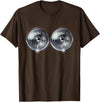 Halloween Shop Headlights Funny Costume Tee Halloween T-Shirt - Brown