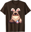 Easter Himalayan Cat Cats Pets Pet Bunny Rabbits Men Women T-Shirt in Brown