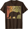 Raccoon Periodic Chemistry Elements Retro Racoon Raccoon Periodic Table Elements Racoon Nerd Vintage T-Shirt - Brown