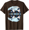 Polar Wildlife Wilderness Lover Polar Bear Arctic Wildlife Nature Animal T-Shirt - Brown