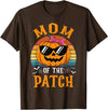 Halloween Pumpkin Patch Family Group Matching Pumpkin Mom Of The Patch Halloween Costume Family T-Shirt - Brown