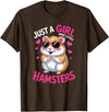 Girls Hamster T-Shirt - Brown