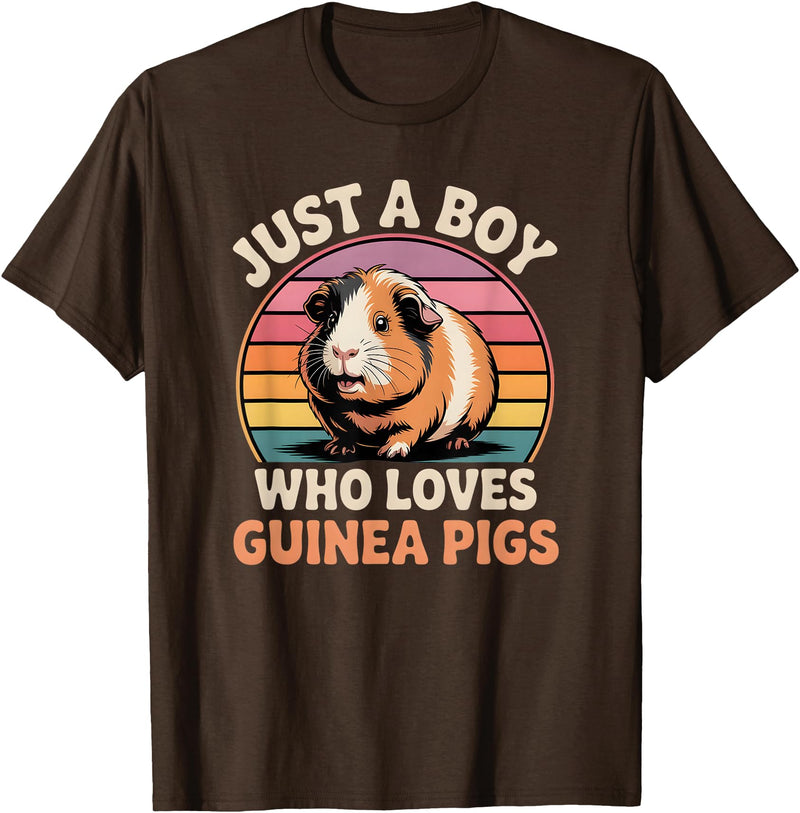 Guinea Pig Shirts & Gifts for Boys Boys Guinea Pig T-Shirt - Brown