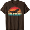 KATYLIN Retro Horse Lover Horseback Riding Cowgirl Western Men Women T-Shirt - Brown