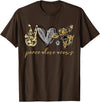 Funny Peace Love Cow - Cow Lover GiftT-Shirt Funny Peace Love Cow - Cow Lover Gift T-Shirt - Brown