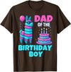 gaming gamer Birthday Llama Pinata Family Apparel dad of Birthday Boy Llama Pinata Party Family mathing Men T-Shirt - Brown