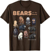 Wowsome! Bear Shirt Bears Animals of The World Bear Lover Zookeeper T-Shirt - Brown