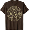 Funny Jokes And Cute Pun Designs You Can't Outrun A Bear T-Shirt - Brown