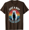 Polar Bear Shirts & Gifts for Boys Boys Polar Bear T-Shirt - Brown