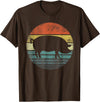 Pig Lover Farming Apparel Pig Lover Gifts Funny Farmer Retro Vintage Farm Animals T-Shirt - Brown
