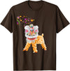 Lion Dance Shirt Chinese Costume Beautiful Chinese Lion Dance Shirt Outfit Costume Gift T-Shirt - Brown