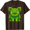 Cute Pig Lovers St Patricks Day Costume Pig Shamrocks Kids Mens Womens St Patricks Day Pig T-Shirt - Brown