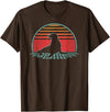 Sea Lion Graphic Art Designs Sea Lion Lover Animal Retro Vintage 80s Style T-Shirt - Brown