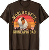 Guinea Pig Lovers Guinea Pig Tees Guinea Pig Shirt Worlds Best Guinea Pig Dad Furry Potato T-Shirt - Brown