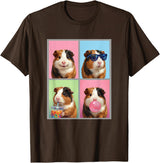 guinea pigs guinea pig Shop Guinea Pigs Funny Guinea Pig T-Shirt - Brown