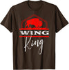 Nickel City Tailgate Gear Buffalo Wing King Legend T-Shirt - Brown