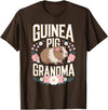 I Love Guinea Pigs Guinea Pig Grandma Funny Guinea Pig Lover T-Shirt - Brown
