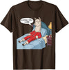 Alpaca shirt Family Llama Pjs Clothes Alpaca Llama with Red Buffalo Plaid Pajamas Girl Boy Llama T-Shirt - Brown