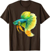 Bettas Betta Lovers Shop Bettas Betta Fish Betta T-Shirt - Brown