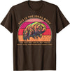 Tardigrade Shifts Gifts For Microbiologist Ideal Body Funny Tardigrade Water Bear Moss Piglet T-Shirt - Brown