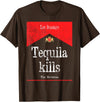 Kills The Boredom T-Shirt - Brown