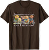 Everystepcounts4us Scottish Coos - Cute Cows Scotland is Calling, Highland Cows, Hairy Coos, Scottish Cow T-Shirt - Brown