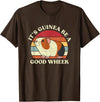 Vintage It's Guinea Be a Good Wheek Design It's Guinea Be a Good Wheek Vintage Funny Guinea Pig Piggy T-Shirt - Brown