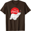 Coca-Cola Polar Bear Bottle Balance T-Shirt - Brown