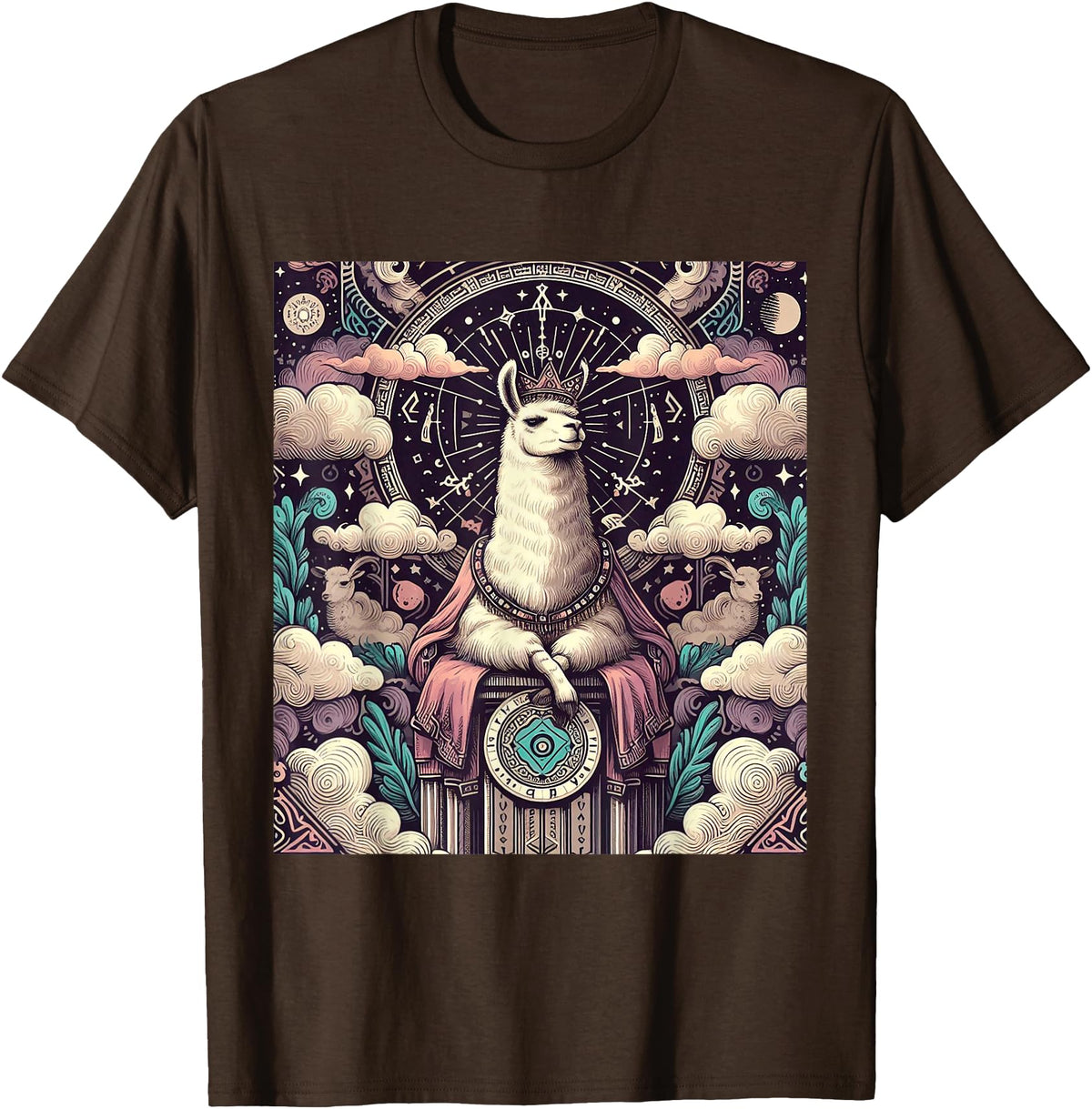 Check out my Llama Shirts Llama tarot card T-Shirt - Brown