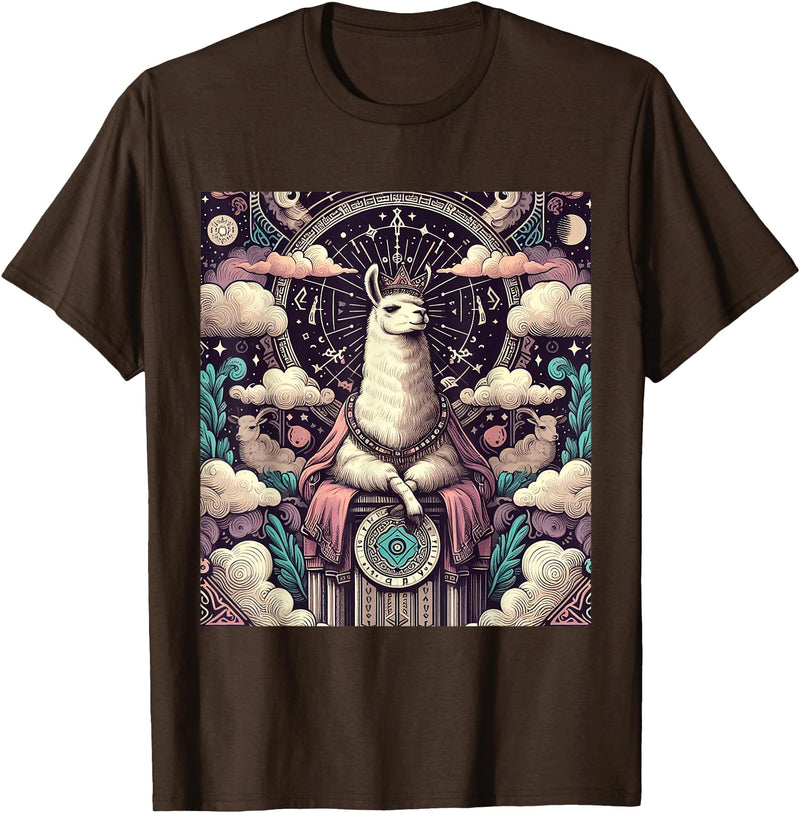 Check out my Llama Shirts Llama tarot card T-Shirt - Brown
