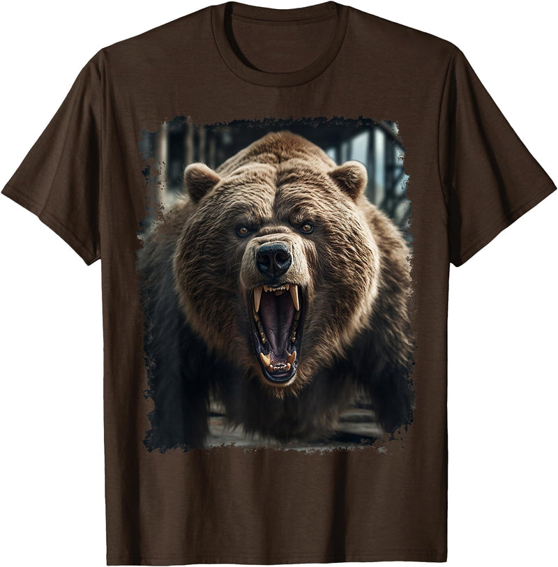 Noah&Friends Vintage Bear T-Shirt - Brown