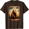 Tune It Out Bear - HQ Tune It Out Brown Bear With Headphones Grizzly Music Noise T-Shirt - Brown