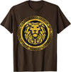 Open Mind GOLDEN LION KING T-Shirt - Brown