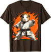Guinea Pig Martial Arts MMA Guinea Pig Karate T-Shirt - Brown