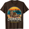 Chonkers The Sea Lion San Francisco Funny Seal Tee Chonkers The Sea Lion San Francisco Funny Seal T-Shirt - Brown